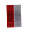Стикеры автомобиля Microprismatic отражательные красные и белая Retroreflective лента